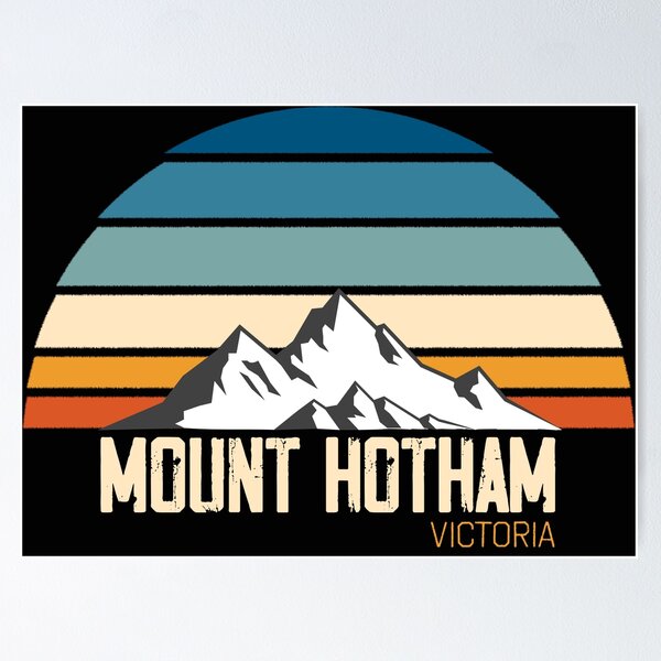 Item preview, Mount Hotham (black) designed and sold by rillak.