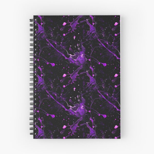 Item preview, Salpicaduras de pintura: violeta, negro designed and sold by jo3yk.