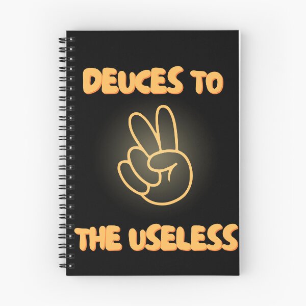 Item preview, Deuces to the useless designed and sold by MisfitMind.