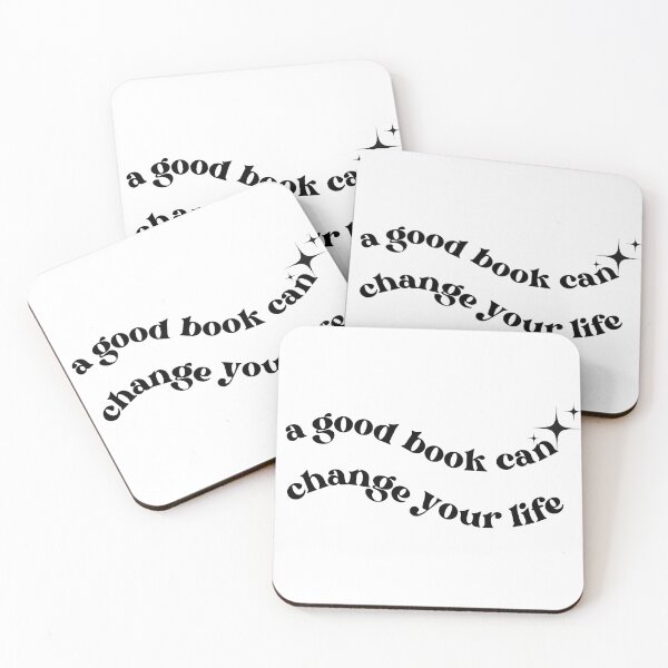 Item preview,  A Good Book Can Change Your life designed and sold by PatternInArt.