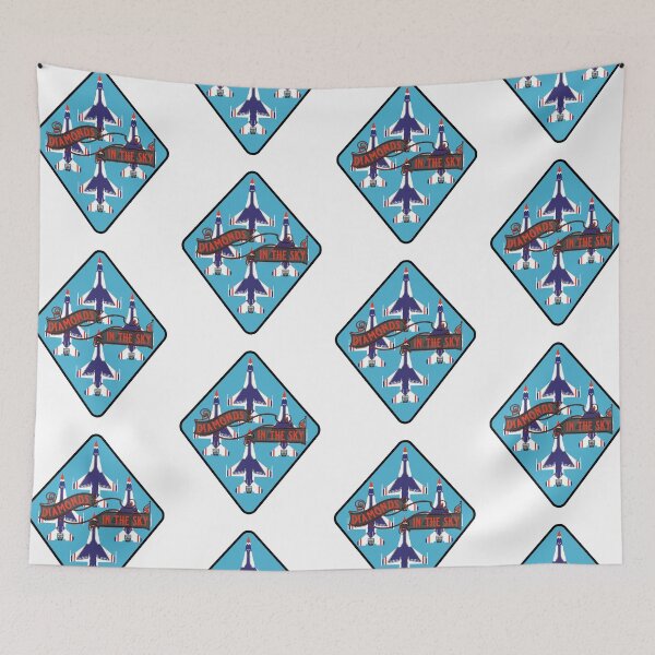 Item preview, Thunderbirds “Diamonds In The Sky” designed and sold by Diamondback Designs.