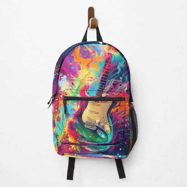 Item preview, colorful music themed abstract print designed and sold by dcrc.