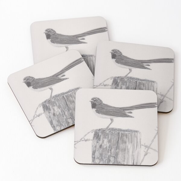 Item preview, Willy Wagtail bird designed and sold by Sandra Johnston.