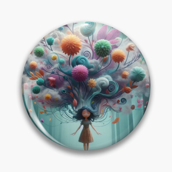 Item preview, The Flower Girl designed and sold by juanxochi.