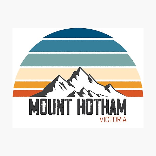 Item preview, Mount Hotham (white) designed and sold by rillak.