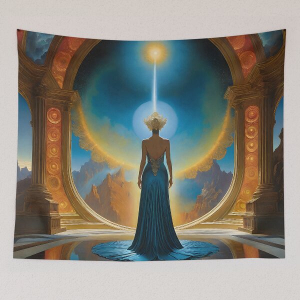 Item preview, Threshold of Reverie: Where Elegance Meets Infinity designed and sold by ReachingMyDreams.