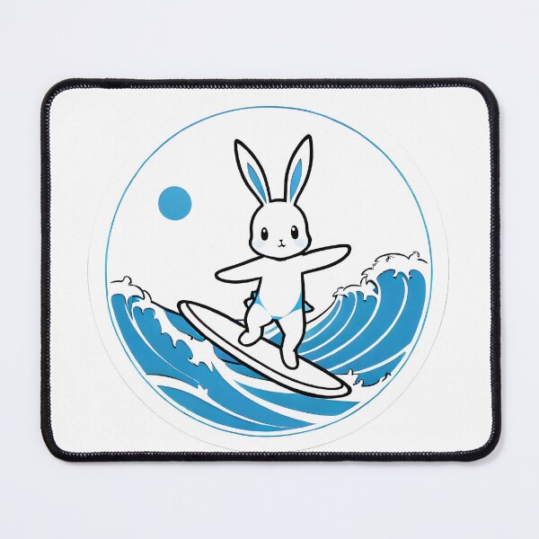 Item preview, Blue Bunny Surfing: Riding the Waves designed and sold by Navarro2044.