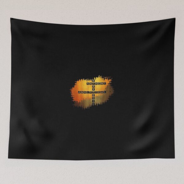 Item preview, Anthony, Analytical and strategic, crossword. designed and sold by words-my-art.
