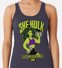 She-Hulk Athletic Club Colorful Racerback Tank Top