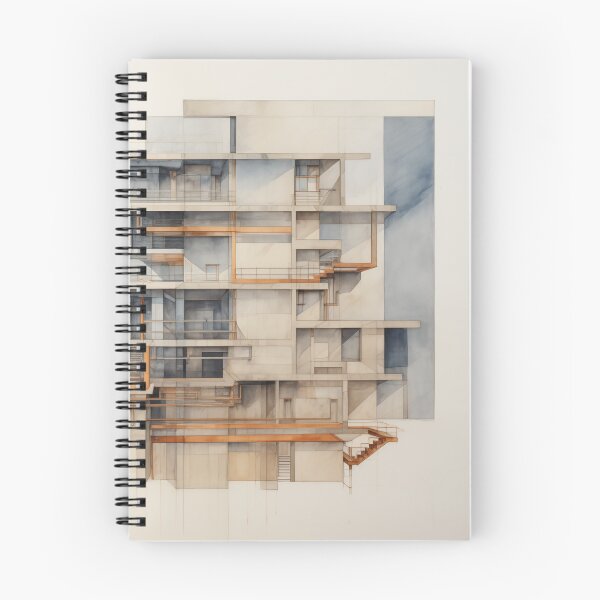 Item preview, Contemporary Building Study Art designed and sold by PigmentPulse.