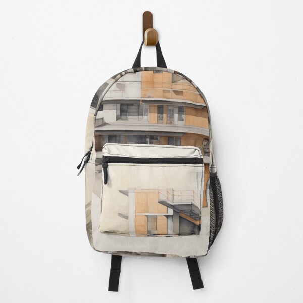 Item preview, Modern Architectural Perspective Painting designed and sold by PigmentPulse.