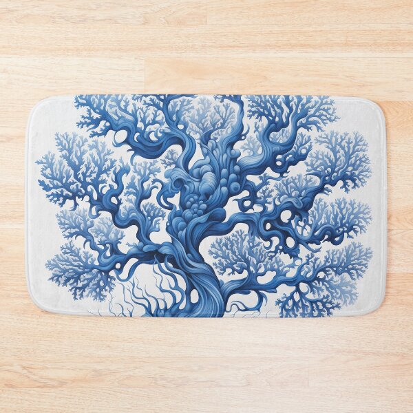 Item preview, Blue Coral Style Tree designed and sold by SOCaptivating.