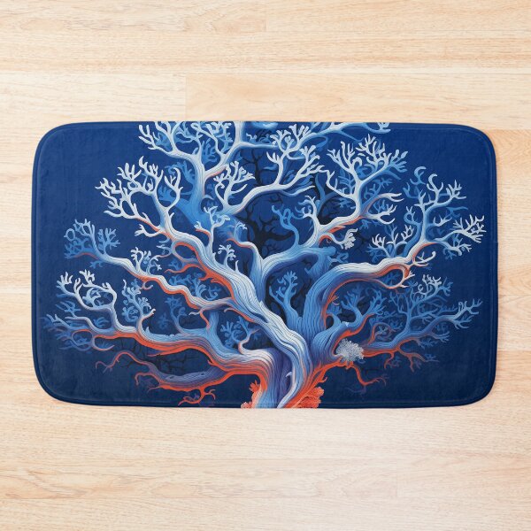 Item preview, Blue Coral Style Tree designed and sold by SOCaptivating.