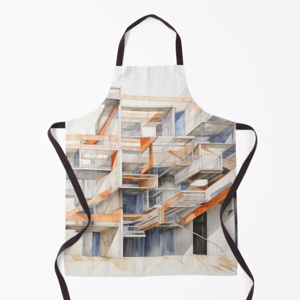 Item preview, Futuristic Building Urban Art designed and sold by PigmentPulse.