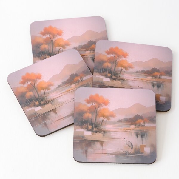 Item preview, Tranquil Flow: A River Landscape designed and sold by Sanctum Icons.