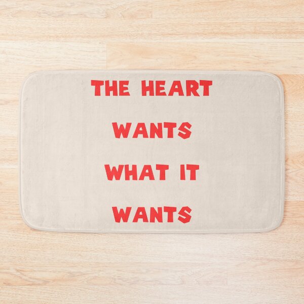 Item preview, The heart wants designed and sold by harryordinary.
