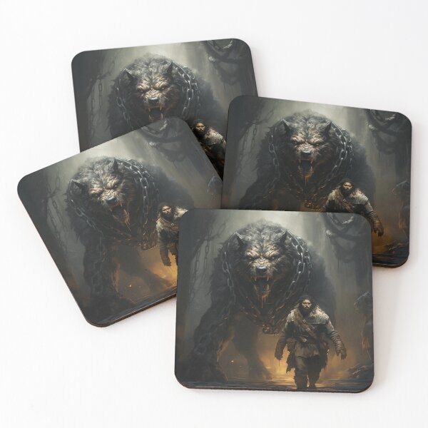 Item preview,  Wolf Man Art designed and sold by Obsidian Ink by Wilshire.