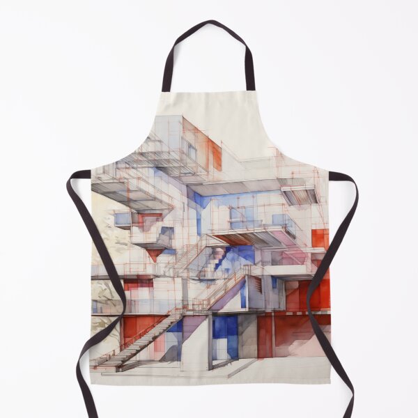 Item preview, Urban Architecture Study Art designed and sold by PigmentPulse.