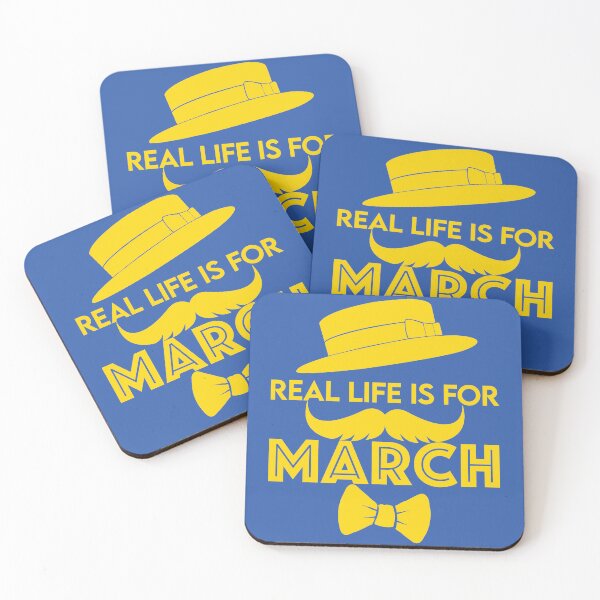 Item preview, Real Life Is For March - Leap Day William designed and sold by The Tentative Doctor.