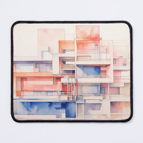 Item preview, Watercolor Building Study designed and sold by PigmentPulse.