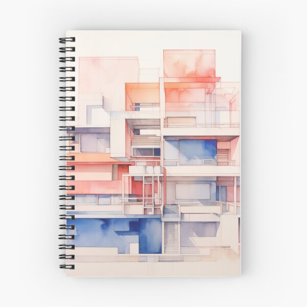 Item preview, Watercolor Building Study designed and sold by PigmentPulse.