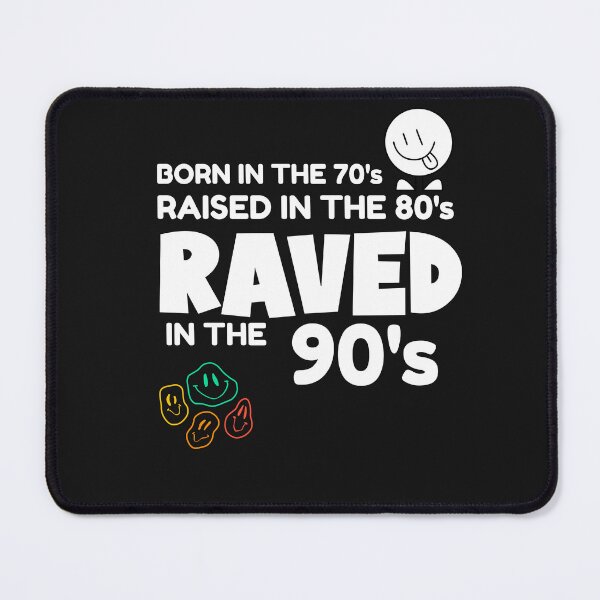 Item preview, 90s raver 70s 80s Clubbing Dance Music Funny Happy designed and sold by Ravermonkey.