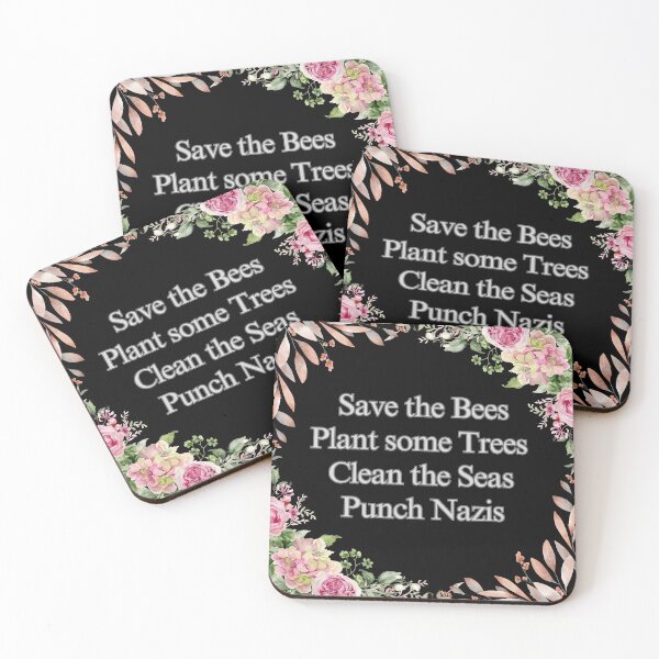 Item preview, SAVE THE BEES designed and sold by BootsNCatsStore.