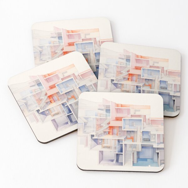 Item preview, Contemporary Building Urban Art designed and sold by PigmentPulse.