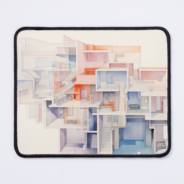 Item preview, Contemporary Building Urban Art designed and sold by PigmentPulse.