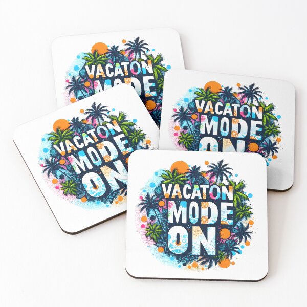 Aperçu de l'œuvre Vacances, Voyage, Plage, Tournée, Palmier créée et vendue par TrueArtVibes.