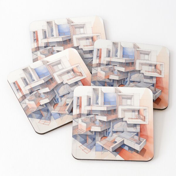 Item preview, Architectural Urban Perspective Painting designed and sold by PigmentPulse.