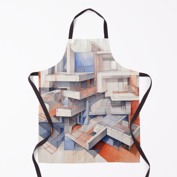 Item preview, Architectural Urban Perspective Painting designed and sold by PigmentPulse.