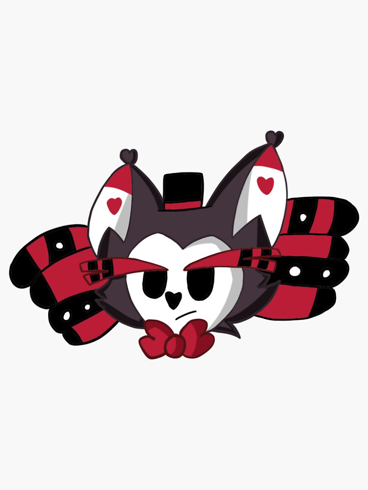 Husk Hazbin Hotel Sticker