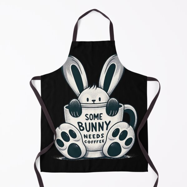 Item preview, Some Bunny Needs Coffee Women Girl Rabbit Funny Easter T-Shirt designed and sold by MAPDDesigns.
