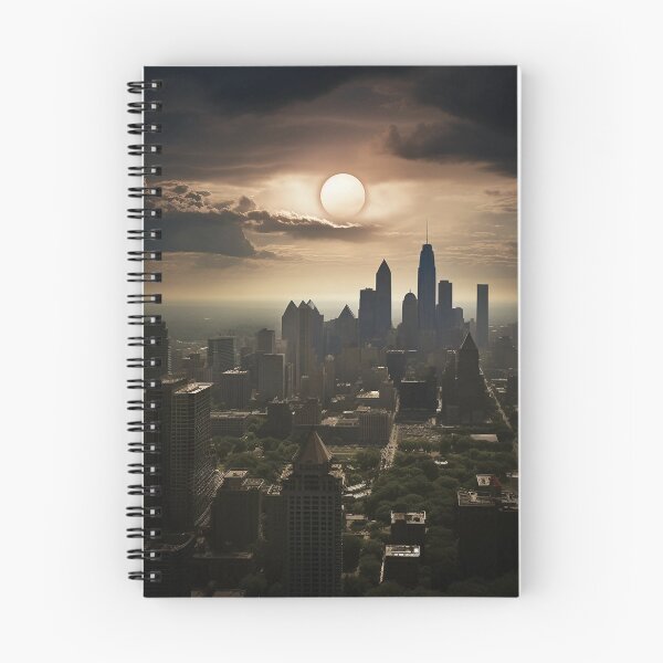 Item preview, Skyline City Landscape Art designed and sold by Obsidian Ink by Wilshire.