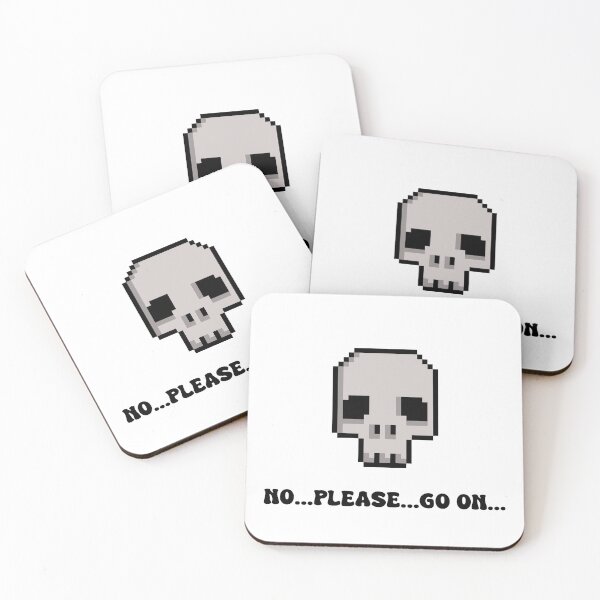 Item preview, No...Please...Go On... Sarcastic Skull designed and sold by EWNDesigns.