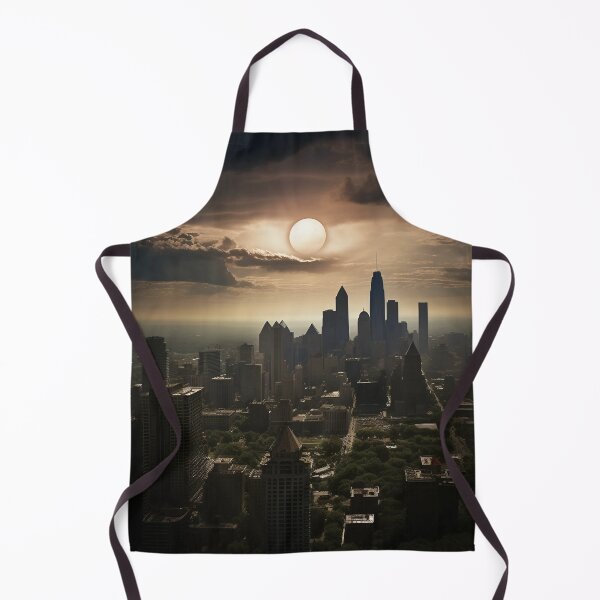 Item preview, Skyline City Landscape Art designed and sold by Obsidian Ink by Wilshire.