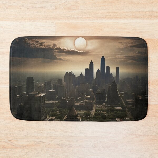 Item preview, Skyline City Landscape Art designed and sold by Obsidian Ink by Wilshire.