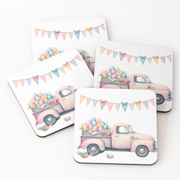 Item preview, Easter Farmhouse Truck designed and sold by RachelRebel.