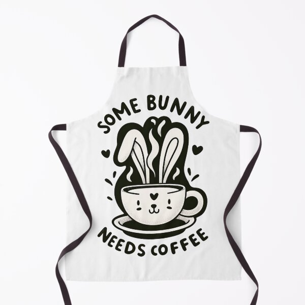 Item preview, Some Bunny Needs Coffee Women Girl Rabbit Funny Easter T-Shirt designed and sold by MAPDDesigns.