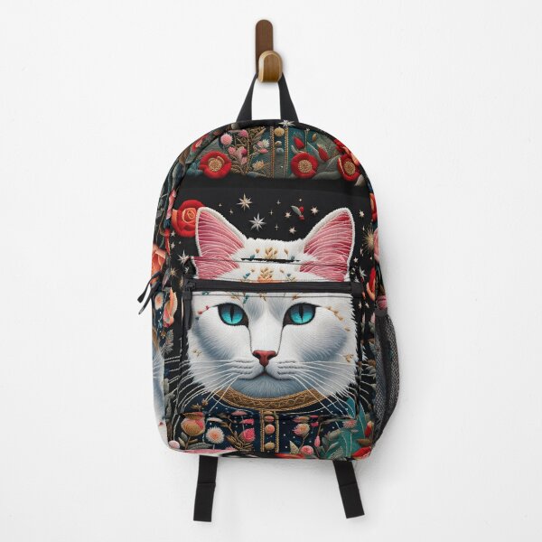 Artikelvorschau, Stickkunst - Die Stoffpuppenkatze entworfen und verkauft von TWNightingale.