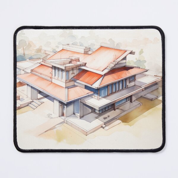 Item preview, Axonometric Building Sketch Drawing designed and sold by PigmentPulse.