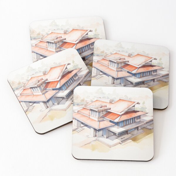 Item preview, Axonometric Building Sketch Drawing designed and sold by PigmentPulse.