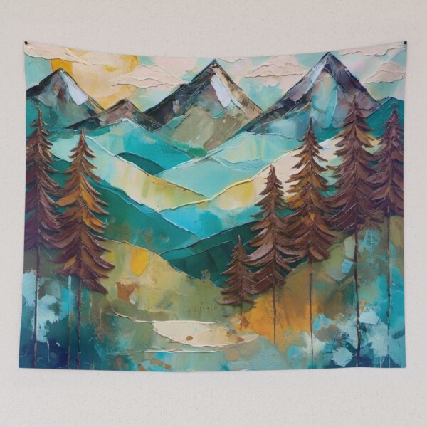 Item preview, Ethereal Peaks and Woodlands designed and sold by Sanctum Icons.