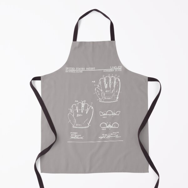 Item preview, Patent Print Baseball Gloves 1912 Blue Print Design Vintage designed and sold by roboartpixel.