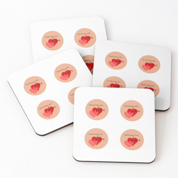 Item preview, Handmade with Love |4 pcs sticker pack| designed and sold by SeaNympth.