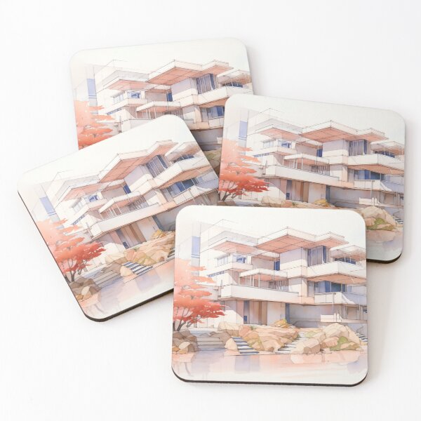 Item preview, Urban Architecture Sketch Watercolor designed and sold by PigmentPulse.