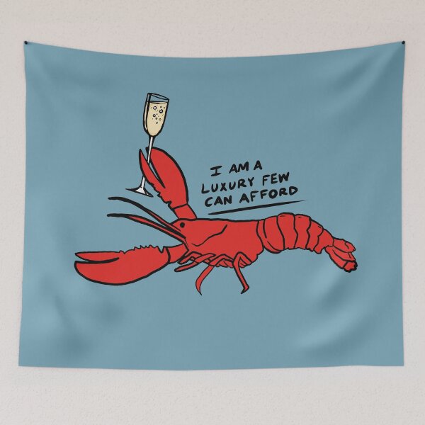 Item preview, the luxurious lobster designed and sold by gillymakesart.