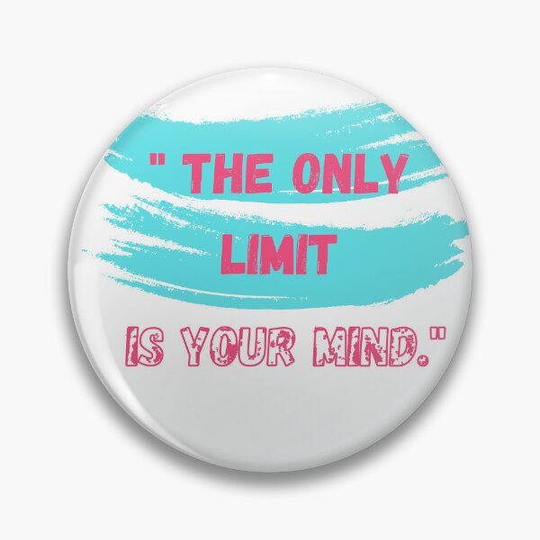 Item preview, Pinky The Only Limit is Your Mind designed and sold by PinkLepord.