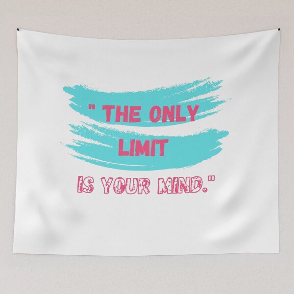 Item preview, Pinky The Only Limit is Your Mind designed and sold by PinkLepord.
